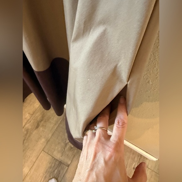 Antonelli Firenze Color Block Cotton Midi Dress Size 12 - Picture 5 of 9